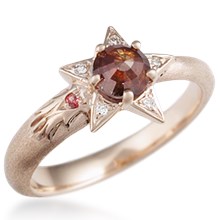 Shooting Star Light Engagement Ring