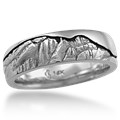 Mountain Wedding Band