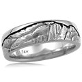 Mountain Wedding Band