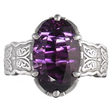 Custom Butterfly Ring - top view