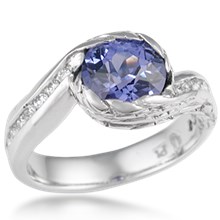 Wings of Love Engagement Ring