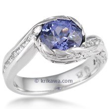 Wings of Love Engagement Ring 