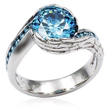 Wings of Love Engagement Ring
