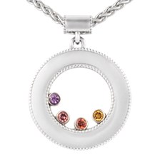 Personalized Family Circle Pendant 2