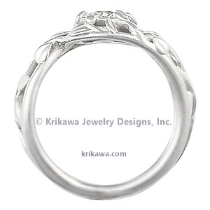 Goddess Wreath Engagement Ring