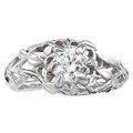 Goddess Wreath Engagement Ring