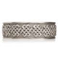 Tibetan Knot Eternity Wedding Band