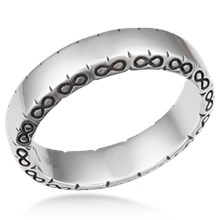 Krikawa's Classic Infinity Wedding Band
