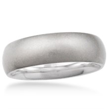 Stone Washed Wedding Band