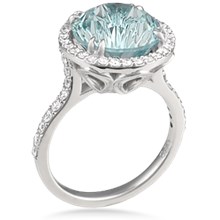 Vintage Style Teardrop Cocktail Ring