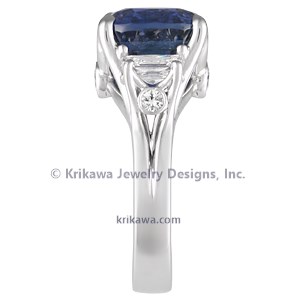 Three Stone Branch Cocktail Ring