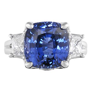 Three Stone Branch Cocktail Ring