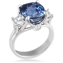 Three Stone Branch Cocktail Ring