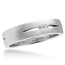 Men's Carved Branch Wedding Band