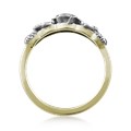 Rose Poppy Daisy Engagement Ring
