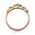 Rose Poppy Daisy Engagement Ring
