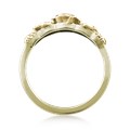 Rose Poppy Daisy Engagement Ring