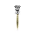 Rose Poppy Daisy Engagement Ring