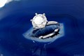Simple Basket Solitaire Engagement Ring