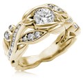 Garden Trellis Engagement Ring