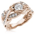 Garden Trellis Engagement Ring