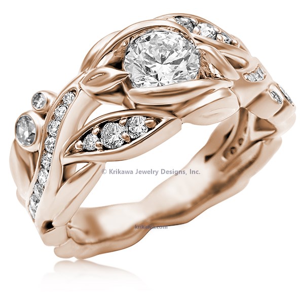 Garden Trellis Engagement Ring