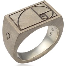 Fibonacci Signet Ring