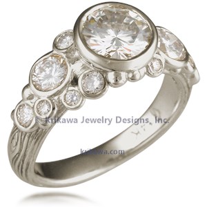 Wood Fairy Engagement Ring