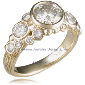 Wood Fairy Engagement Ring