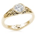 Tree of Life Engagement Ring with Roots	