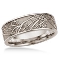 Your love has branches that reach farther than you'll ever know.  Representing eternal love, this exquisitely sculpted and detailed wedding band is hand made in the width and metal of your choice, just for you. 