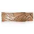 Your love has branches that reach farther than you'll ever know.  Representing eternal love, this exquisitely sculpted and detailed wedding band is hand made in the width and metal of your choice, just for you. 