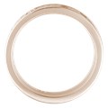 Oak Leaf Eternity Wedding Band