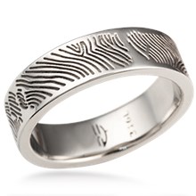 Fingerprint Wedding Ring