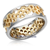Hex Wedding Band