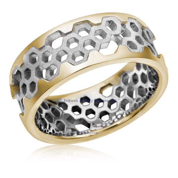 Hex Wedding Band