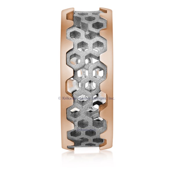 Hex Wedding Band