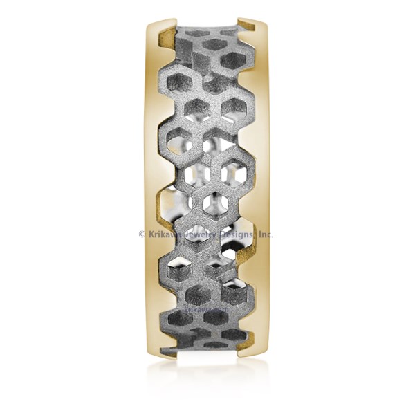 Hex Wedding Band