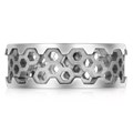Hex Wedding Band