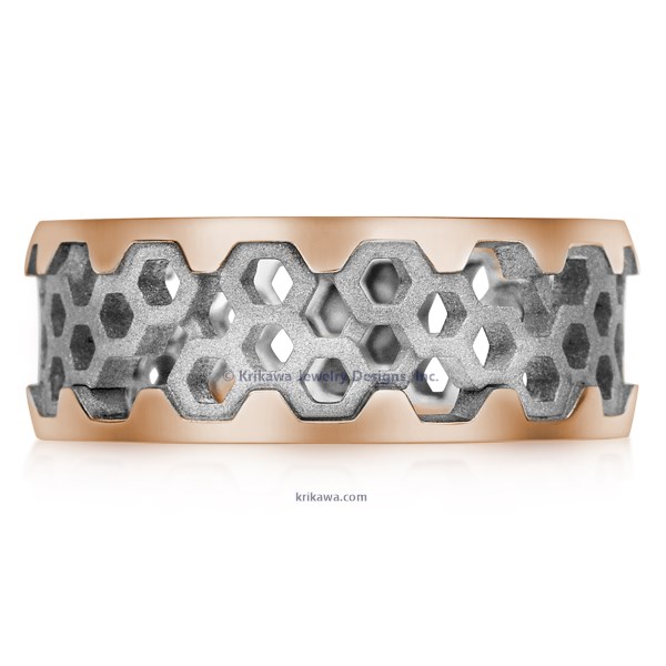 Hex Wedding Band