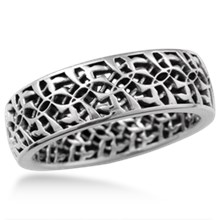 Carbon Wedding Band