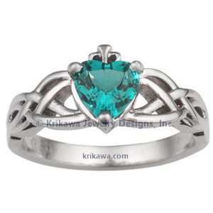  Celtic Engagement Ring 
