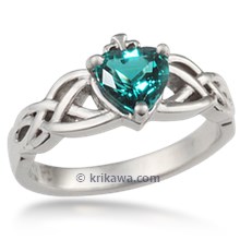 Celtic Knot Engagement Ring 