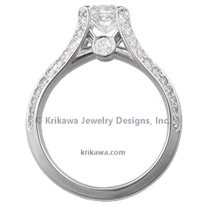 Modern Juicy Light Engagement Ring