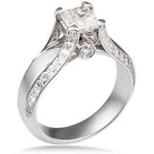 Modern Juicy Light Engagement Ring