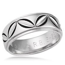 Antique Replica Leaf Ring
