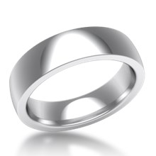 Plain Wedding Band Standard Wide