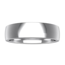 Plain Wedding Band Standard Wide - top view