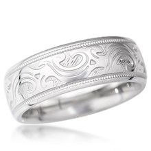 Vintage High Polished Edge Band