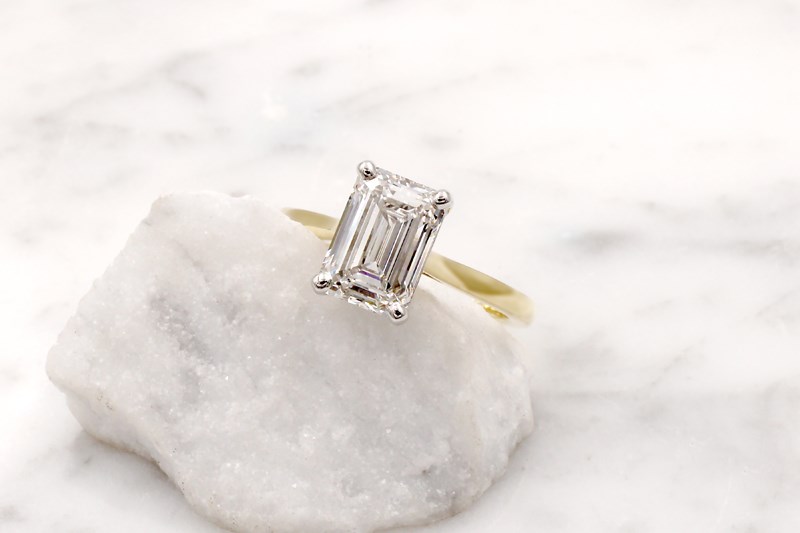 Simple Elegance Solitaire Engagement Ring